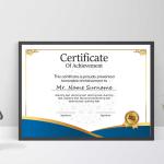 Certificate Frames