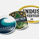 Premium Custom Cut Epoxy Stickers