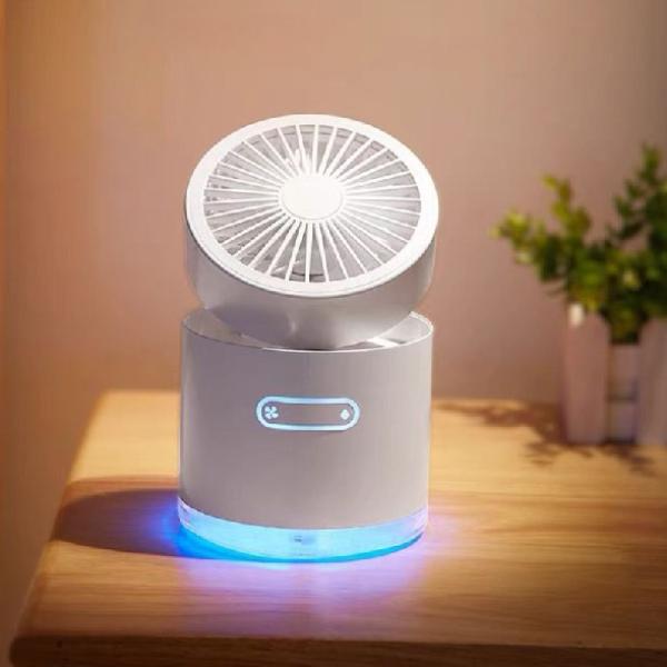Fan Humidifier with multicolor lights