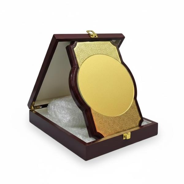 Elite Sublimation Circular Wooden Award