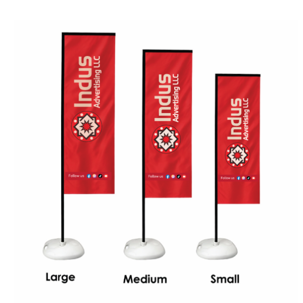 Premium & Modern Advertising Flags