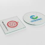 Bespoke Glass Coasters: Round & Square
