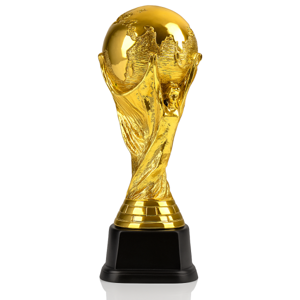 Golden Globe Football World Cup Style Trophy