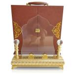 Luxury Crystal Glass Award with Premium Gold Base