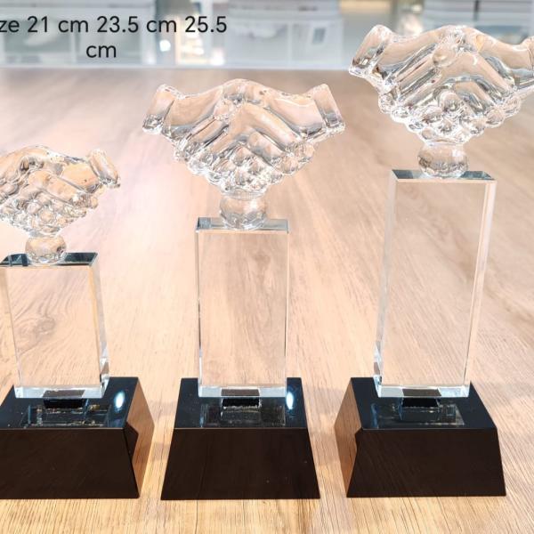 Crystal Handshake Partnership Excellence Award