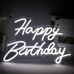 Happy Birthday Neon Sign