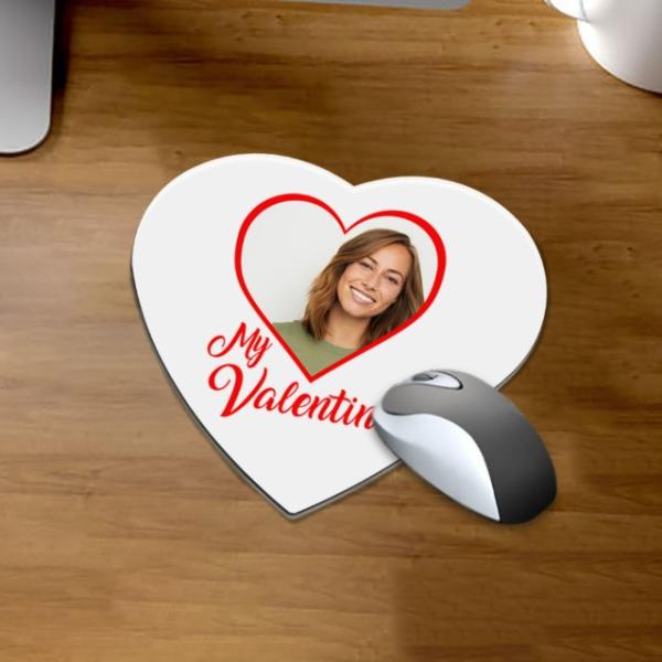 Heart Shape Mouse pad