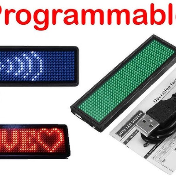 LED Name Badge