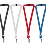 Lanyard with Reel Badge and Safety Lock