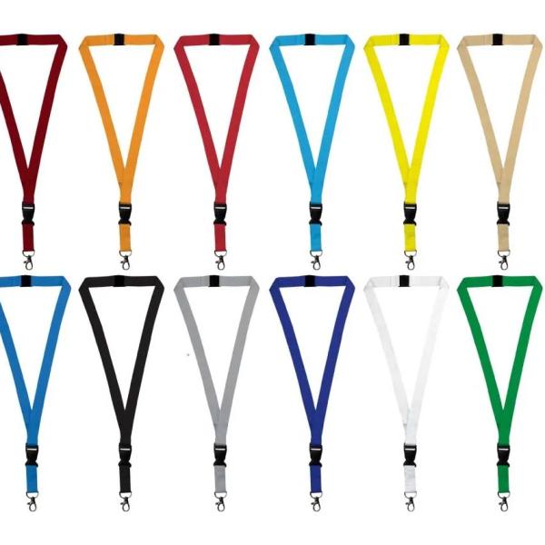 Lanyards with Hook, Safety Lock, and Buckle