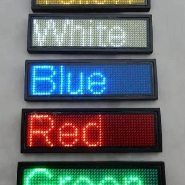 LED Name Badge