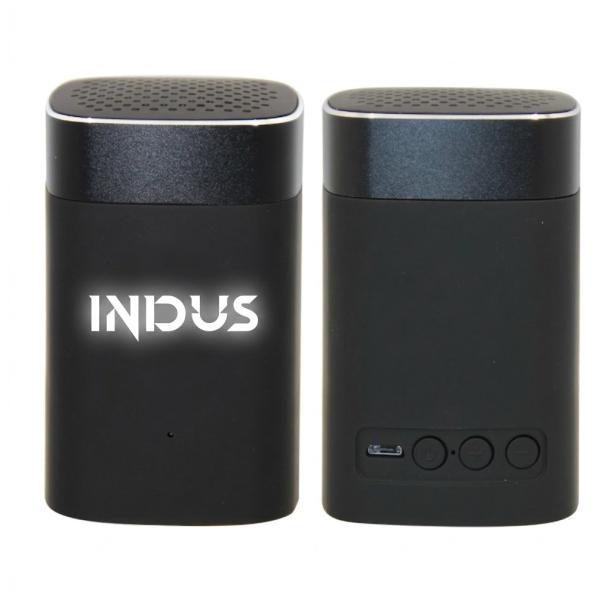 Speakers with Lightup logo