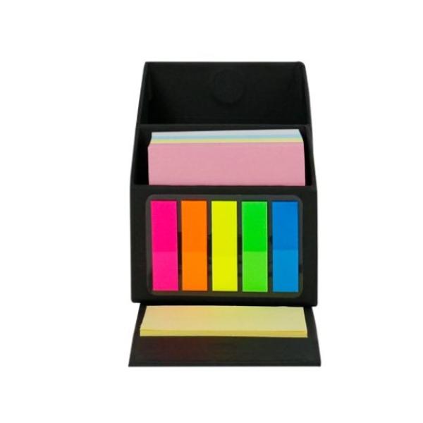 Foldable Memo Pad Sets with Stationery and Pen Holder