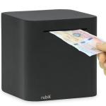 Metal Piggy Bank for Adults, Stainless Steel Savings Money Bank