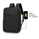 Black Multifuntional Business Backpack