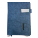 Executive Magnetic Buckle Notebook with Pocket