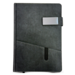 Executive Magnetic Buckle Notebook with Pocket
