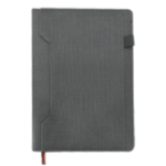 Executive Thermo-PU Notebook with Geometric Stitching