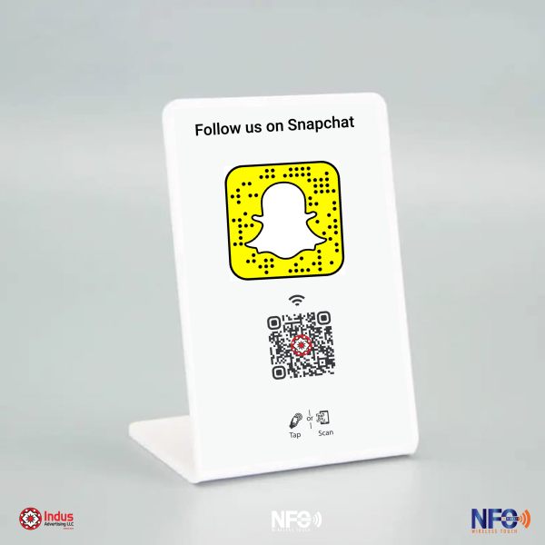 NFC Stand for Snapchat followers