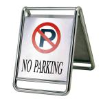 No Parking Stainless Steel Stand