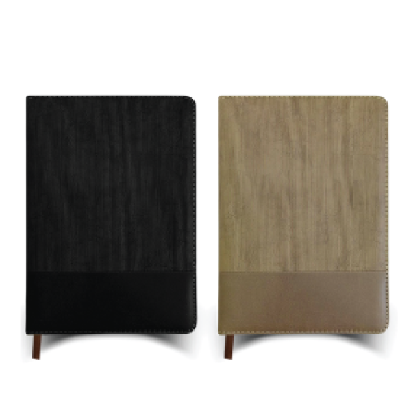 Sophisticated Dual-Texture Executive Notebook