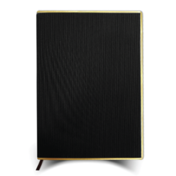 A5 Thermo Textured PU Notebook with Pen Holder