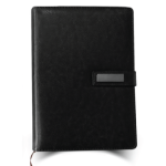 PU Notebook with metal buckle