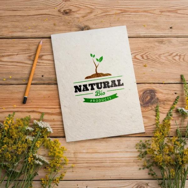 Plantable Notepads B6 with Wild Flower Seeds Covers