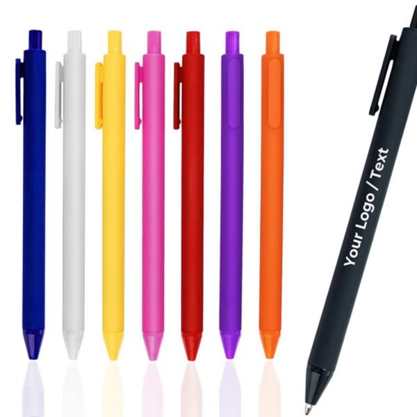 Vibrant Matte Promotional Ballpoint Pens