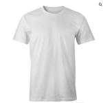 Polyester White Sublimation T-shirts