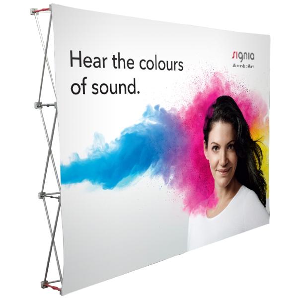 Foldable Backdrop with metalic stand