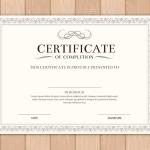 Certificate Frames