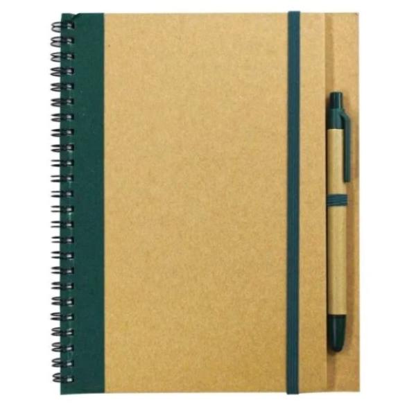Recycled Notebook with Pen