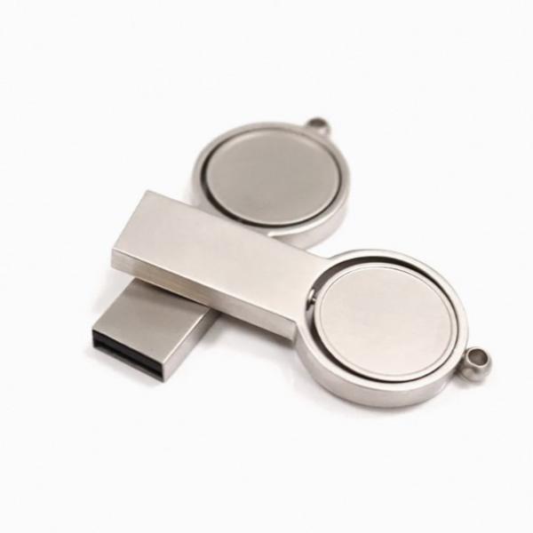 Rotating Metal USB Flash Drive