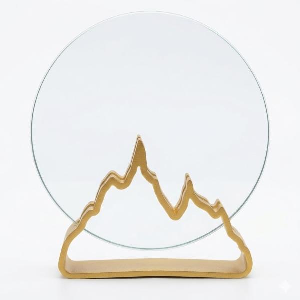 Round Crystal Mountain Peak Award