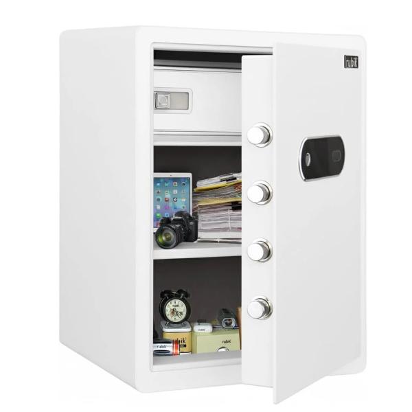 Premium Fingerprint Safe Box with Optical Keypad and Keys
