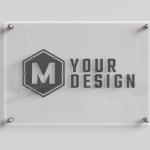 3D Acrylic Door Sign