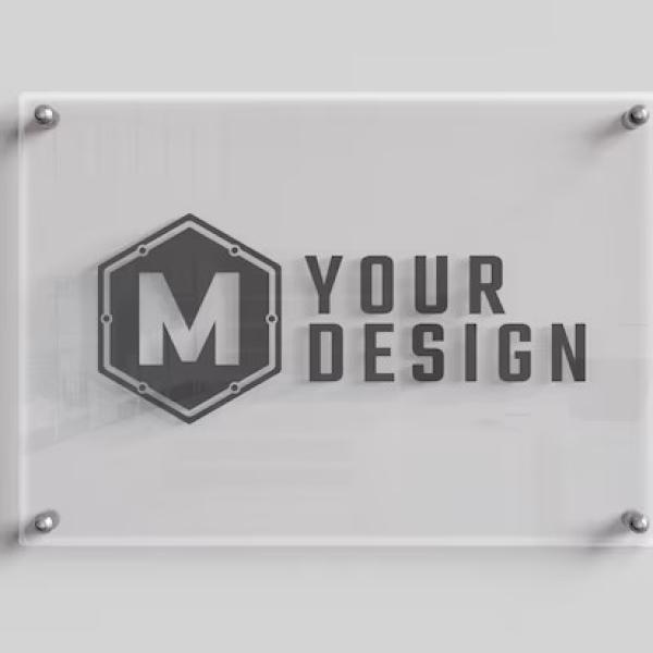 3D Acrylic Door Sign
