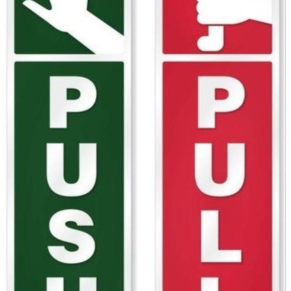 Push Pull Signs