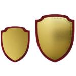 Shield Shaped Wooden Plaque with Box