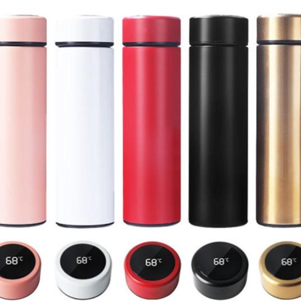 Smart Temperature LED Display Bottles