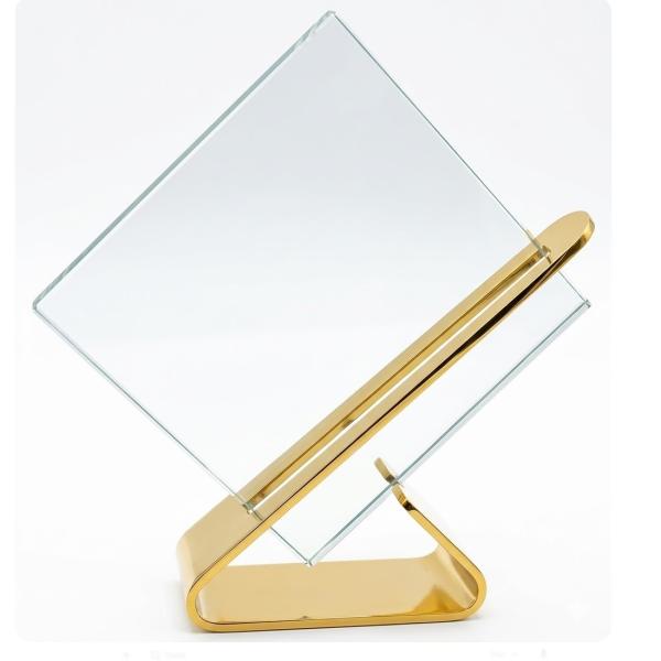 Elegant Gold & Crystal Award