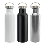 Stainless Steel Bamboo Flask