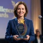 Elegant Shooting Star Acrylic Award – 24cm