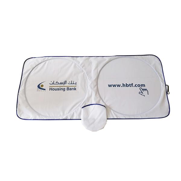 Car Sunshade Tyvek White