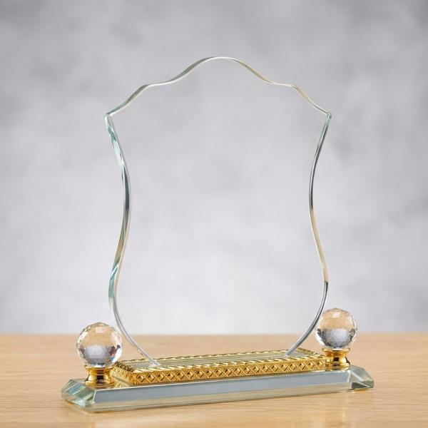 The Shield of Excellence Crystal Award