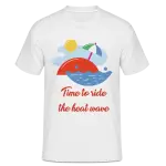 Polyester White Sublimation T-shirts