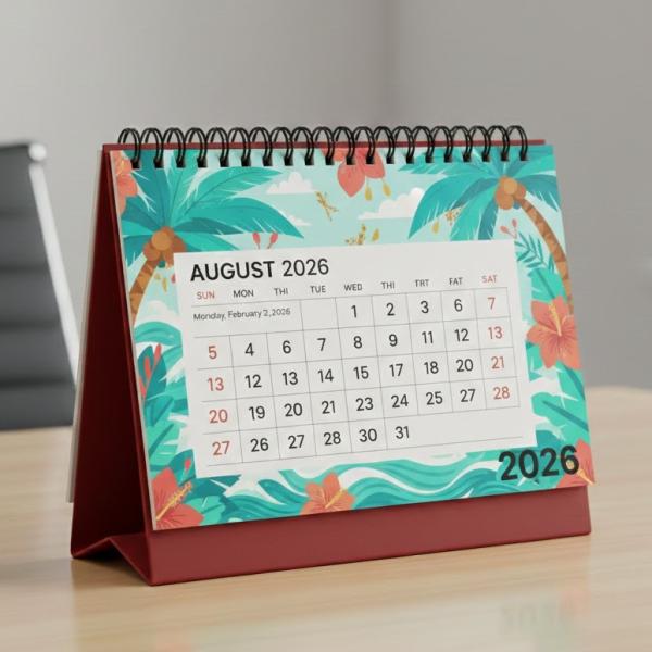 Customized Table Calendar