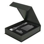 Premium Corporate Tech Gifts in Black Magnetic Closure Gift Box