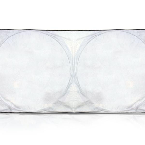Car Sunshade Tyvek White